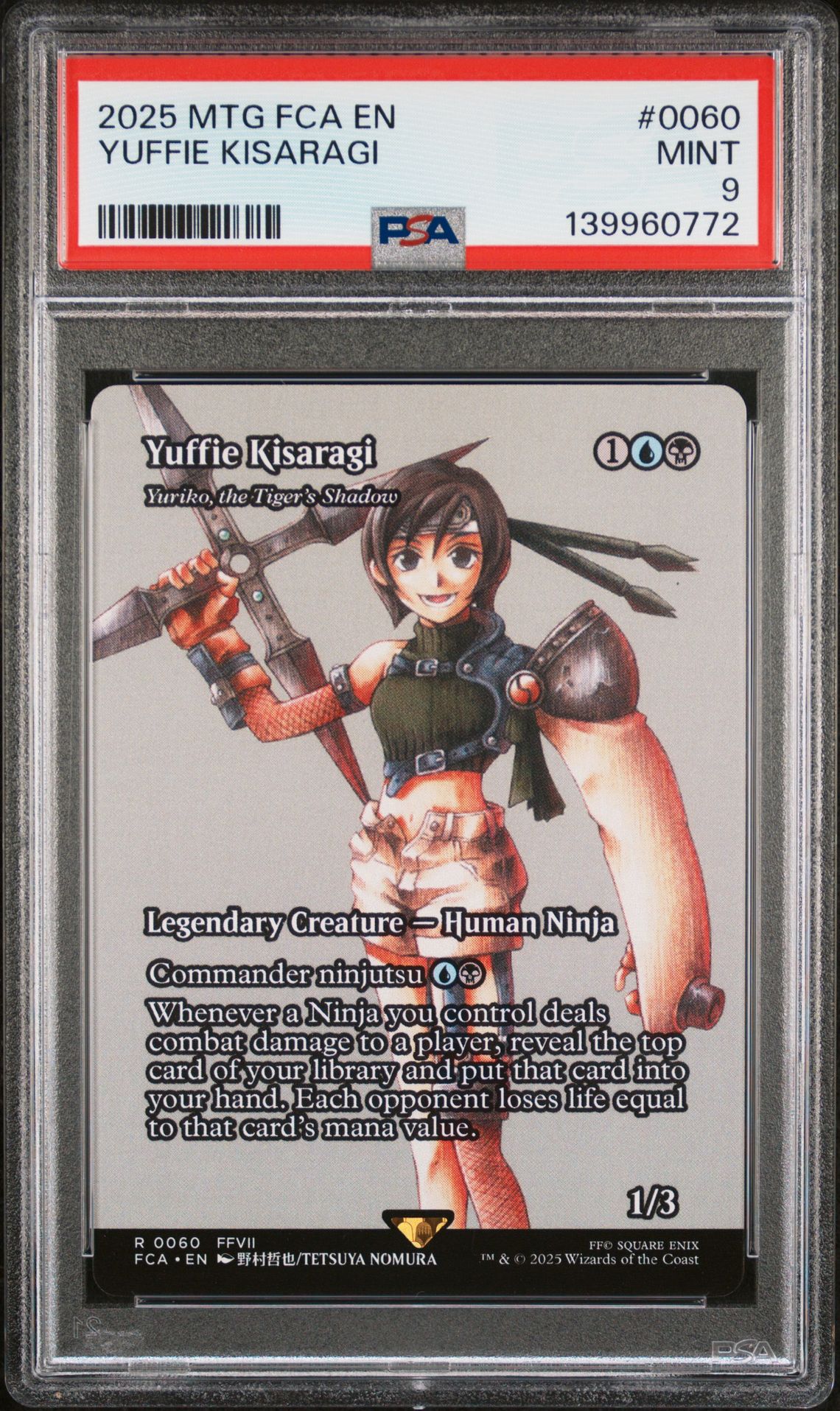 2025 MTG MAGIC THE GATHERING FINAL FANTASY THROUGH THE AGES #0060 Yuffie Kisaragi front