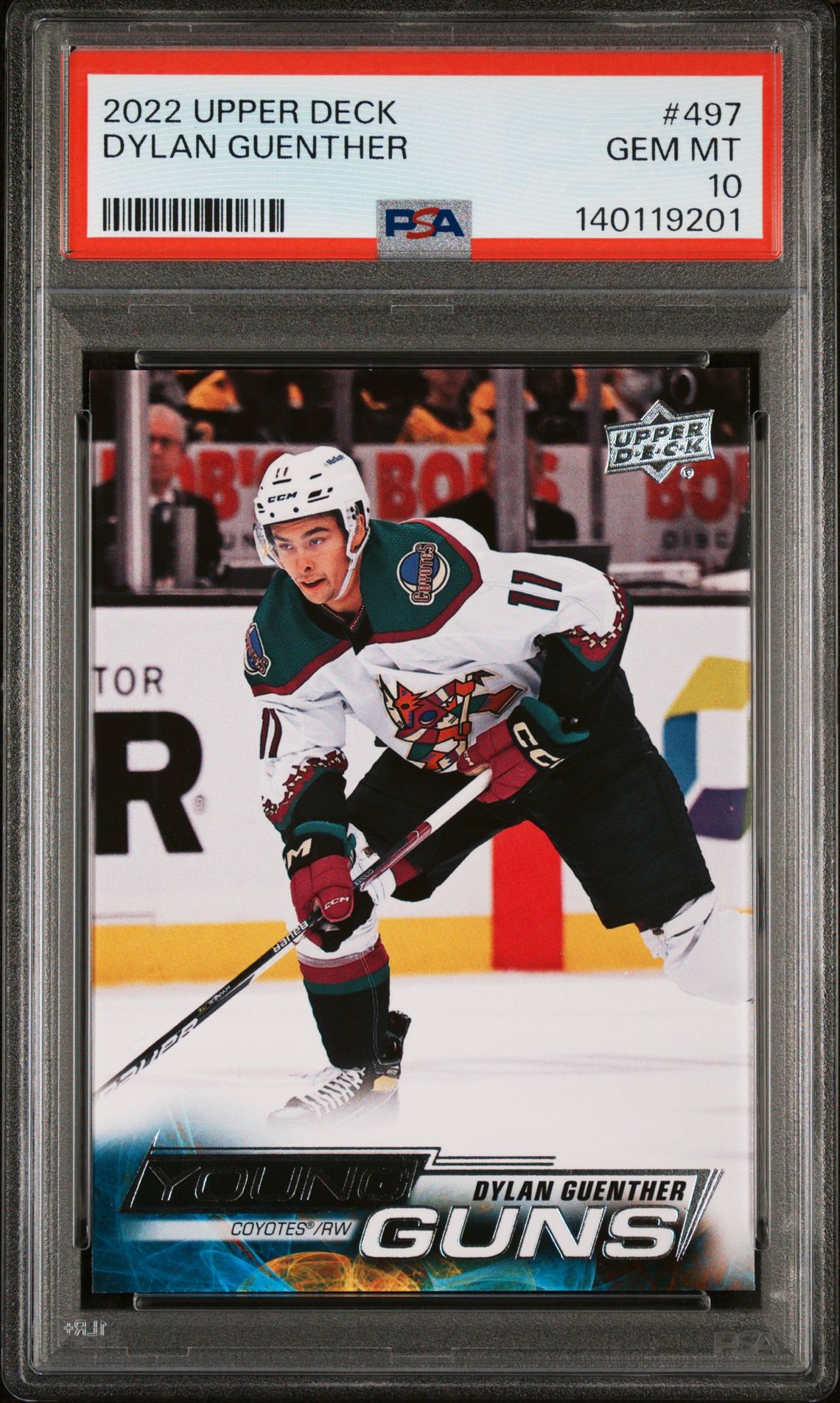2022 Upper Deck UPPER DECK #497 Dylan Guenther front