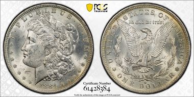 1884-O $1 MS63