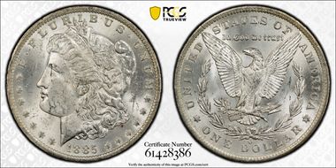 1885-O $1 MS63