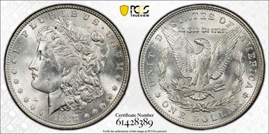 1888 $1 MS62