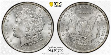 1881 $1 MS64