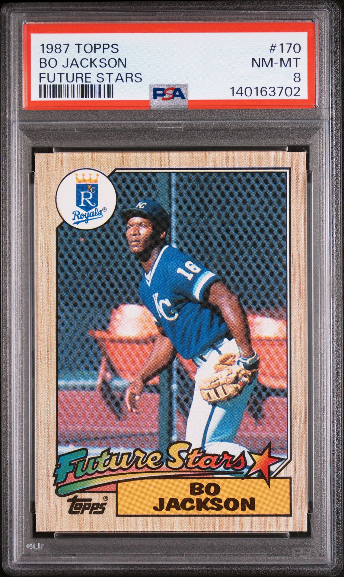 1987 Topps TOPPS FUTURE STARS #170 Bo Jackson front