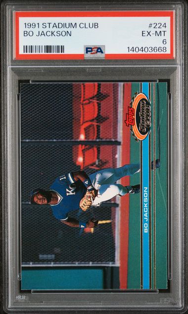 Topps Jackson front