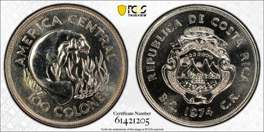 1974 100 Col Manatee MS66