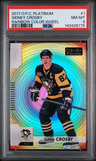 2017 O.P.C.Platinum Platinum #1 Sidney Crosby front