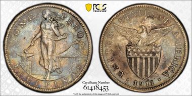 1911-S Peso N1