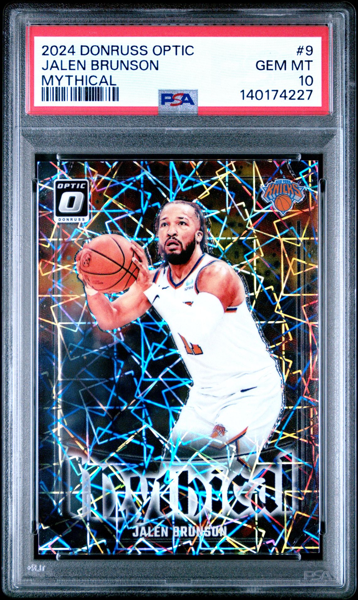 2024 Panini PANINI DONRUSS OPTIC MYTHICAL #9 Jalen Brunson front