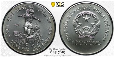 1988 100 D UEFA Euro Germany MS68