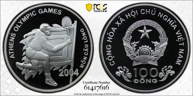 2004 100 D Badminton Olympics Athens PR69DCAM