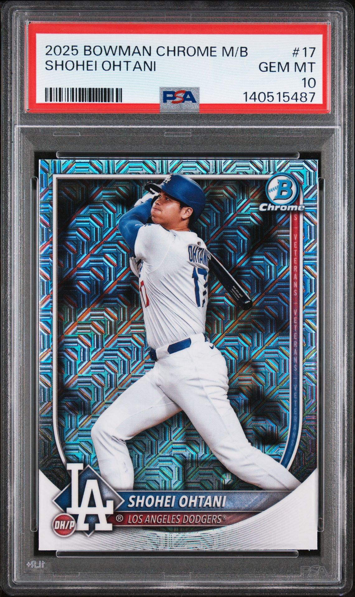 2025 Bowman BOWMAN CHROME MEGA BOX Mojo #17 Shohei Ohtani front
