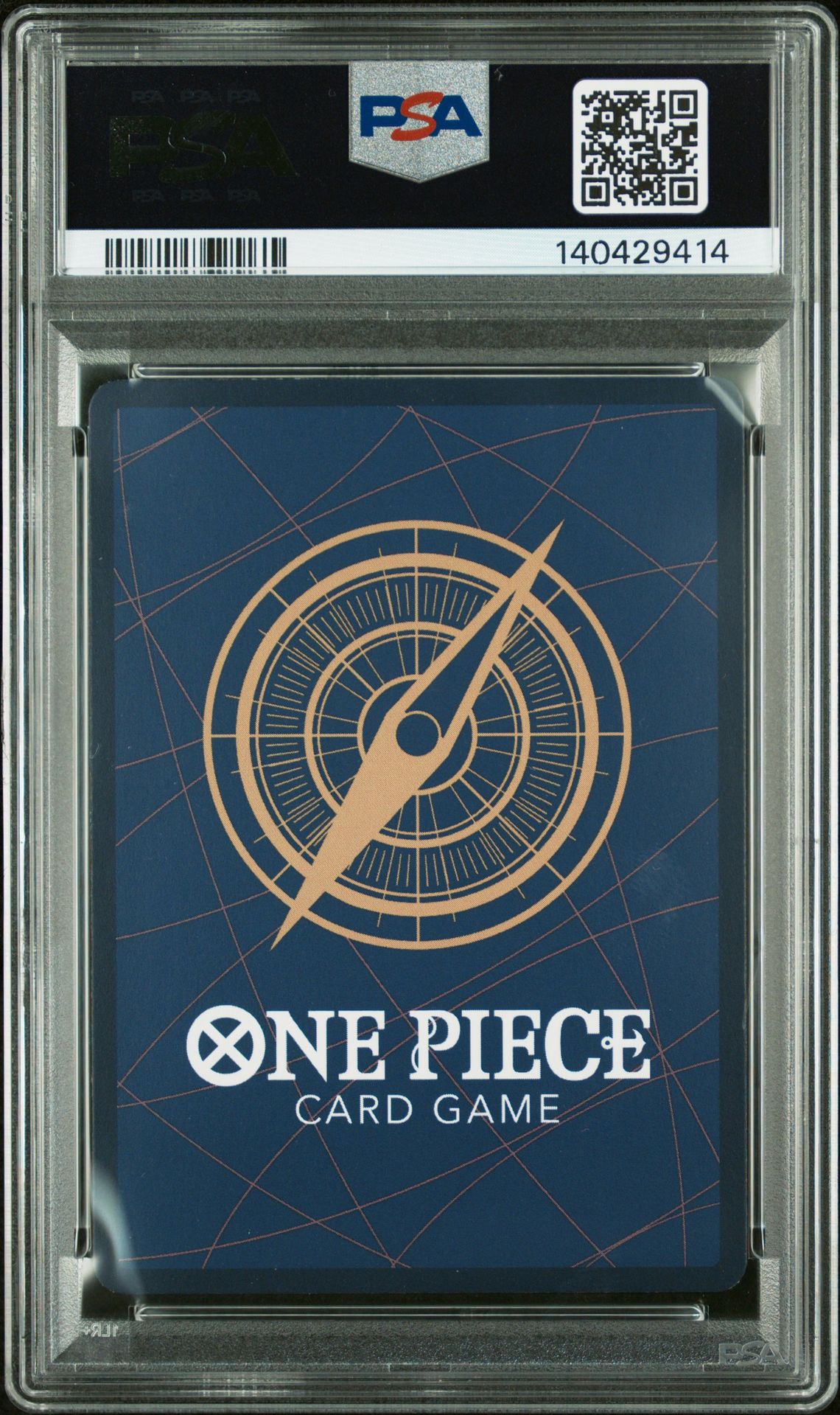 2025 One Piece Op11-A Fist Of Divine Speed Honesty Impact #018 (Alternate Art) Gem Mt 10 back