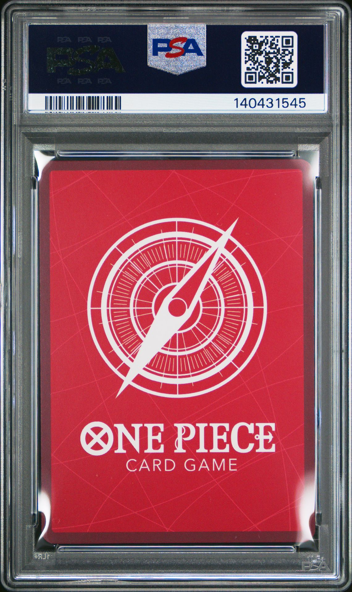 2025 One Piece Op11-A Fist Of Divine Speed Monkey D. Luffy #040 (Alternate Art) Gem Mt 10 back