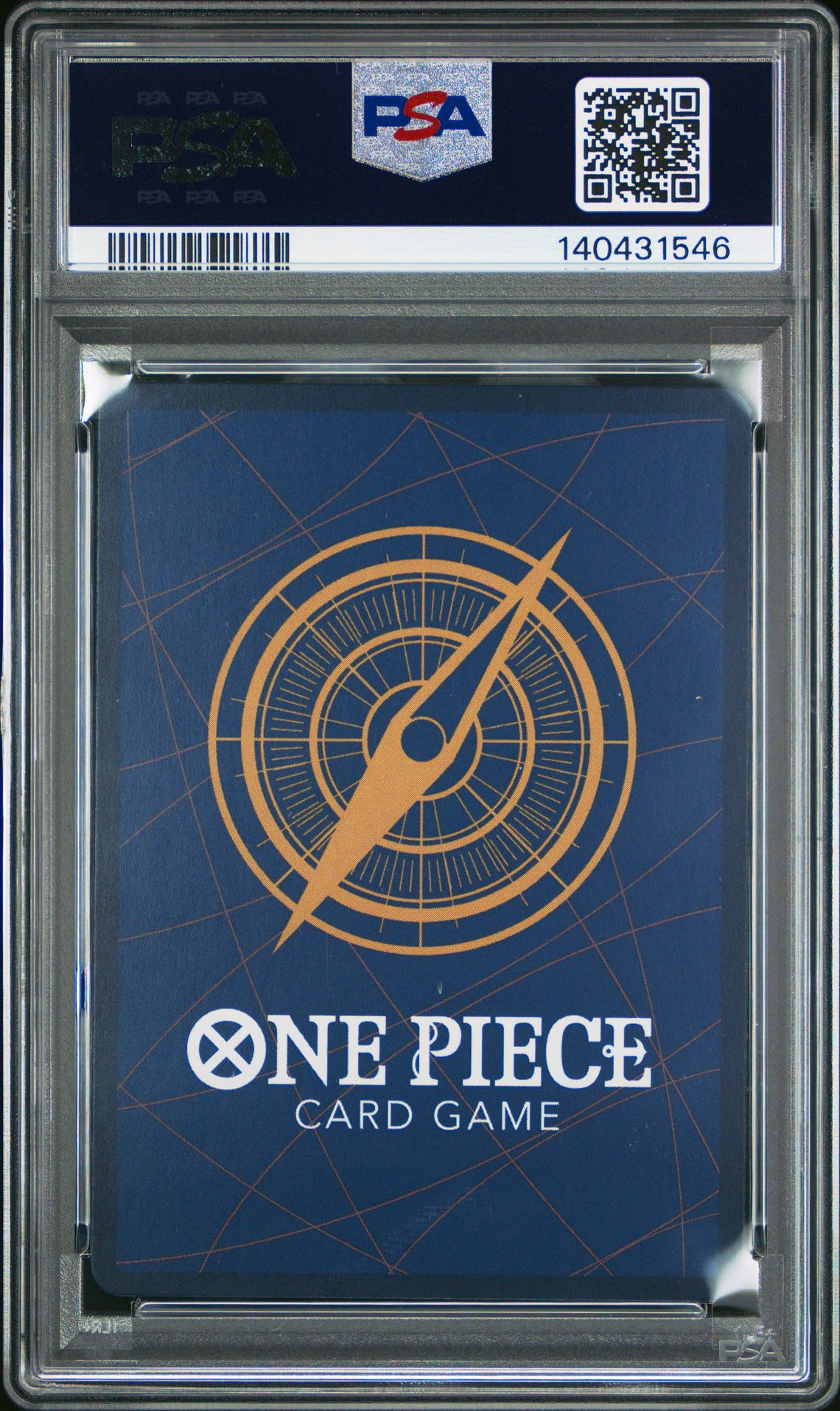 2025 One Piece Op11-A Fist Of Divine Speed Honesty Impact #018 (Alternate Art) Gem Mt 10 back