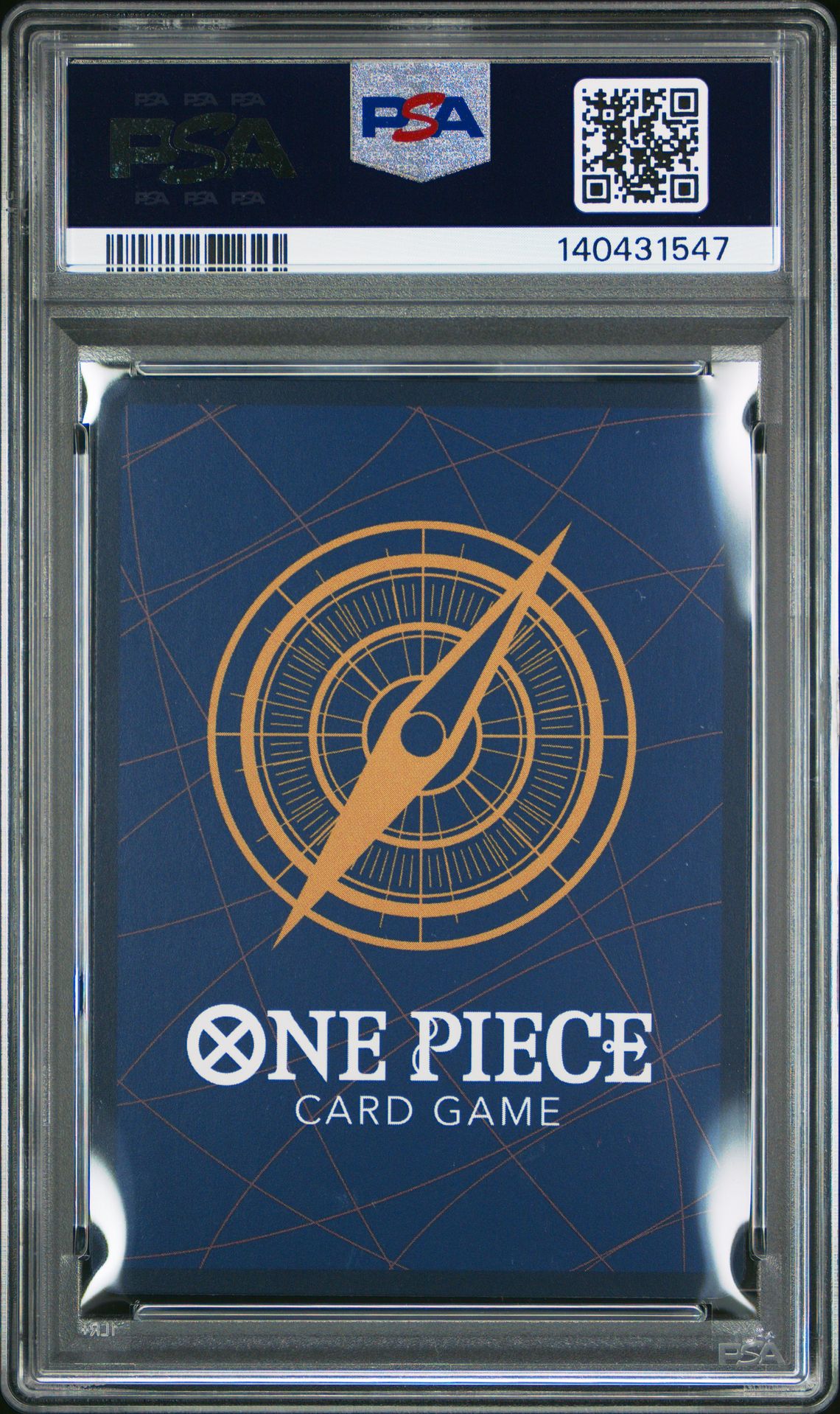 2025 One Piece Op11-A Fist Of Divine Speed Honesty Impact #018 (Alternate Art) Gem Mt 10 back