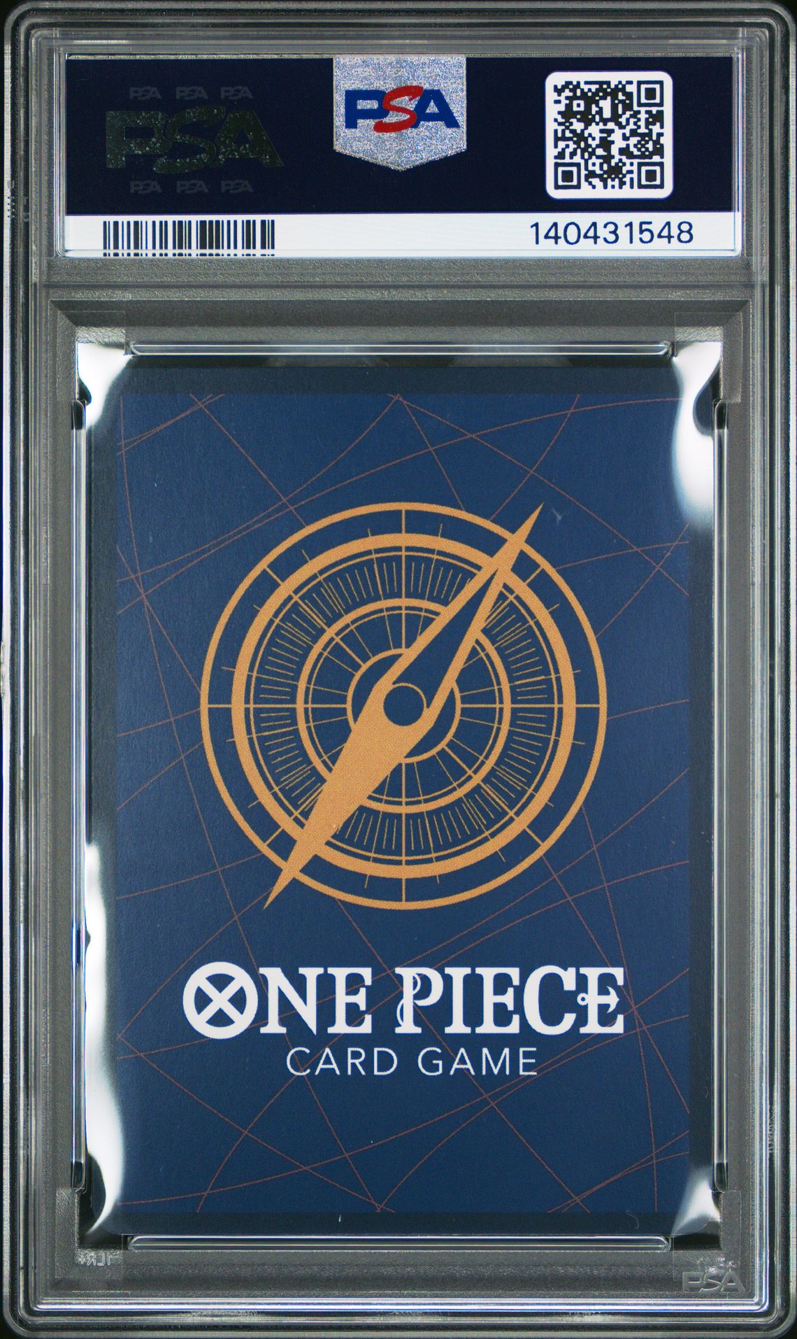 2025 One Piece Op11-A Fist Of Divine Speed Honesty Impact #018 (Alternate Art) Gem Mt 10 back