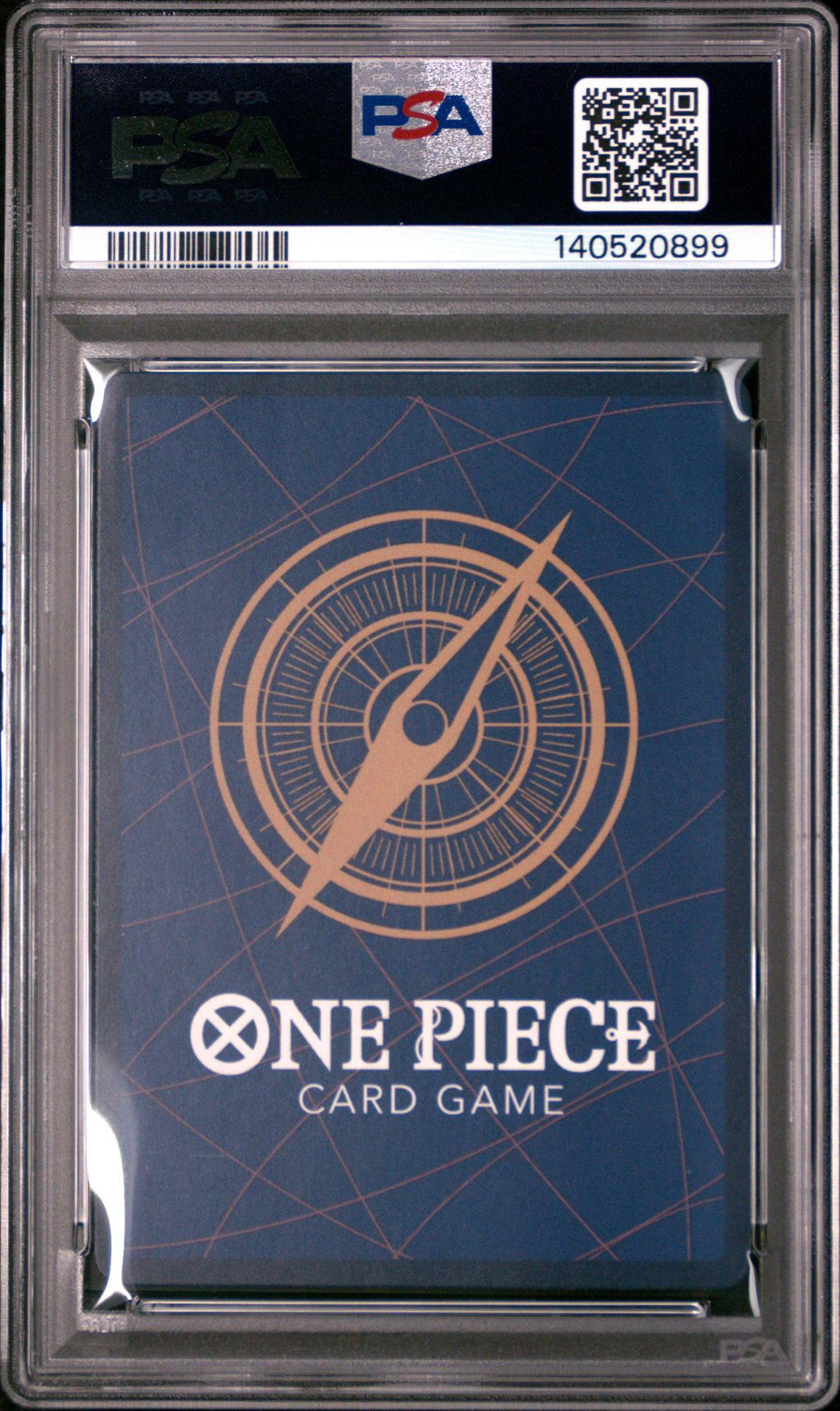 2025 One Piece Op11-A Fist Of Divine Speed Honesty Impact #018 (Alternate Art) Gem Mt 10 back