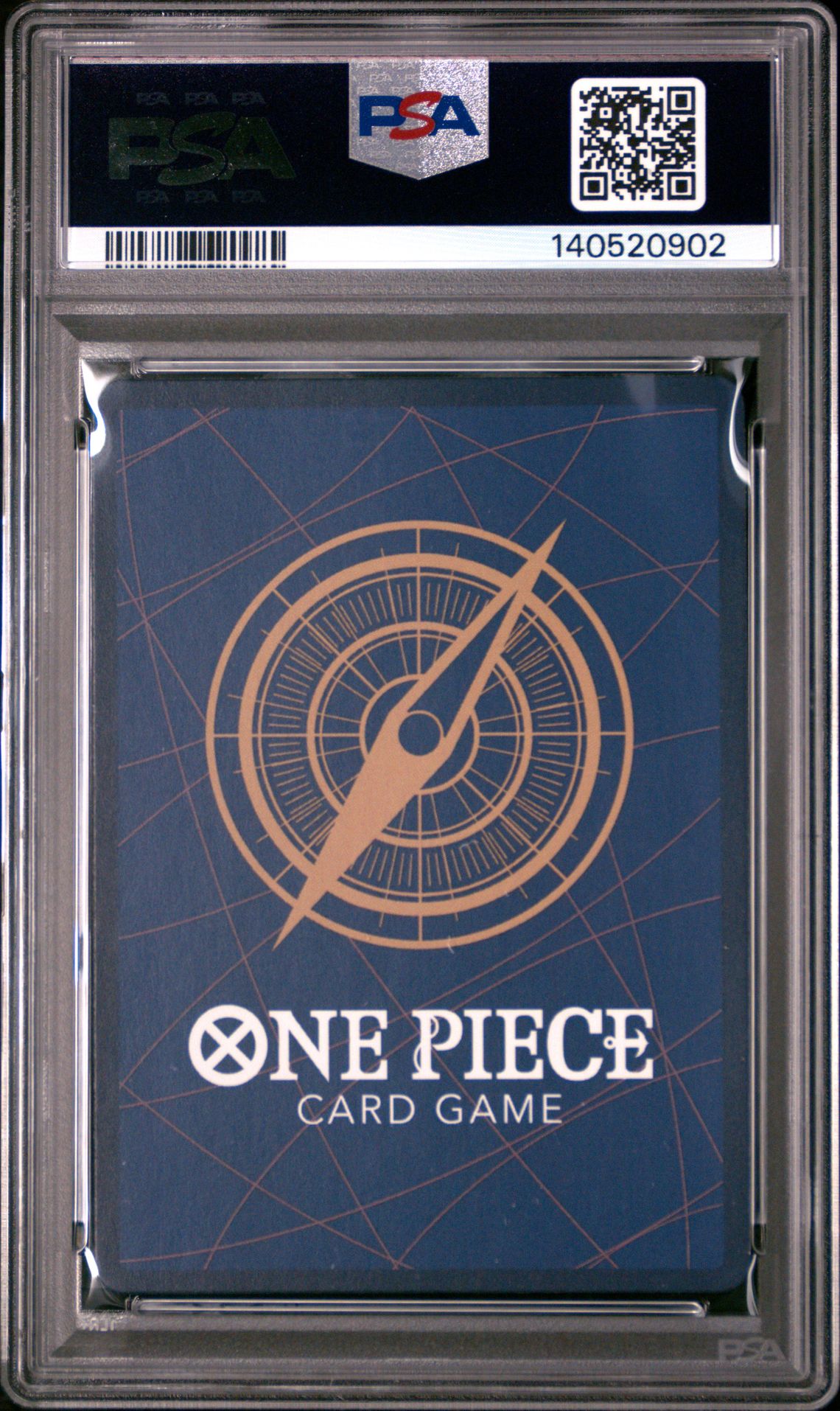 2025 One Piece Op11-A Fist Of Divine Speed Honesty Impact #018 (Alternate Art) Gem Mt 10 back