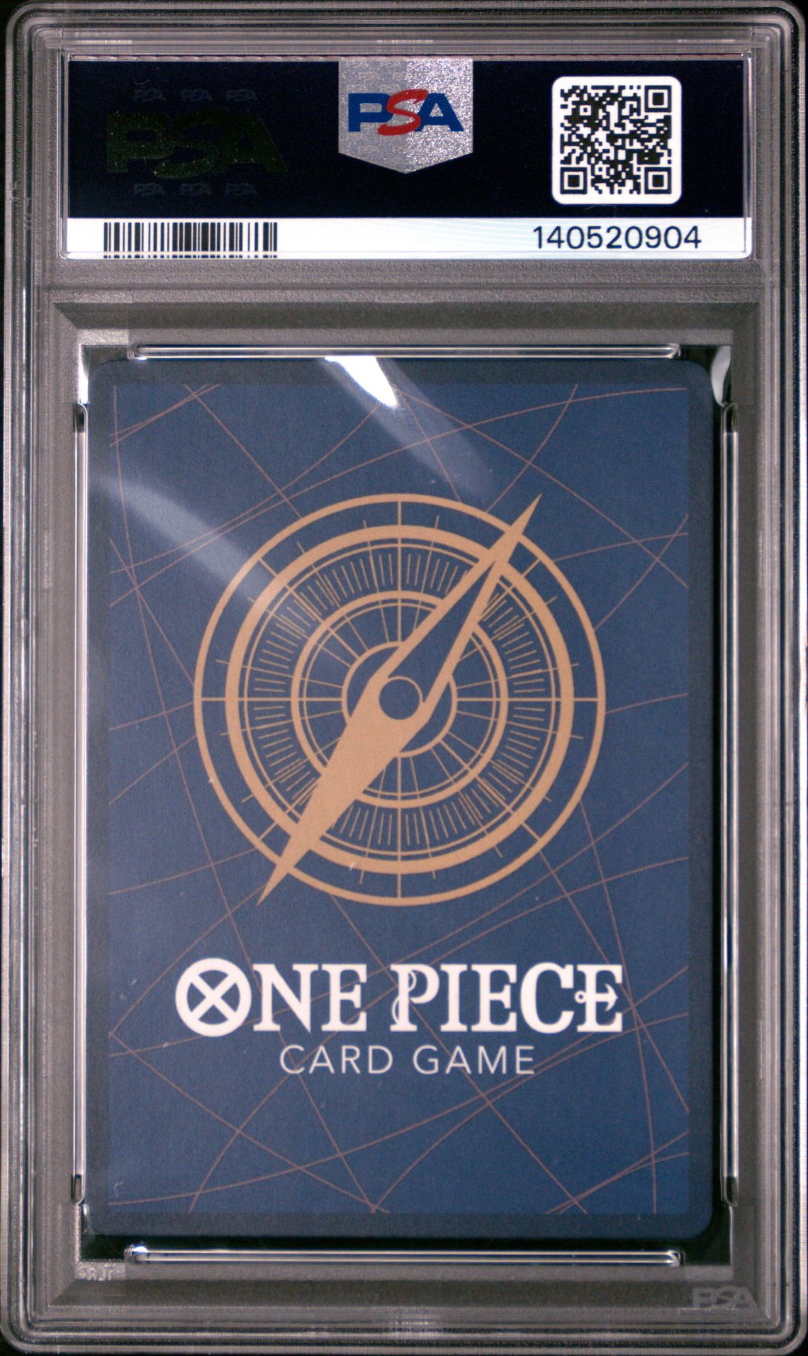 2025 One Piece Op11-A Fist Of Divine Speed Silvers Rayleigh #005 (Special Alternate Art) Gem Mt 10 back