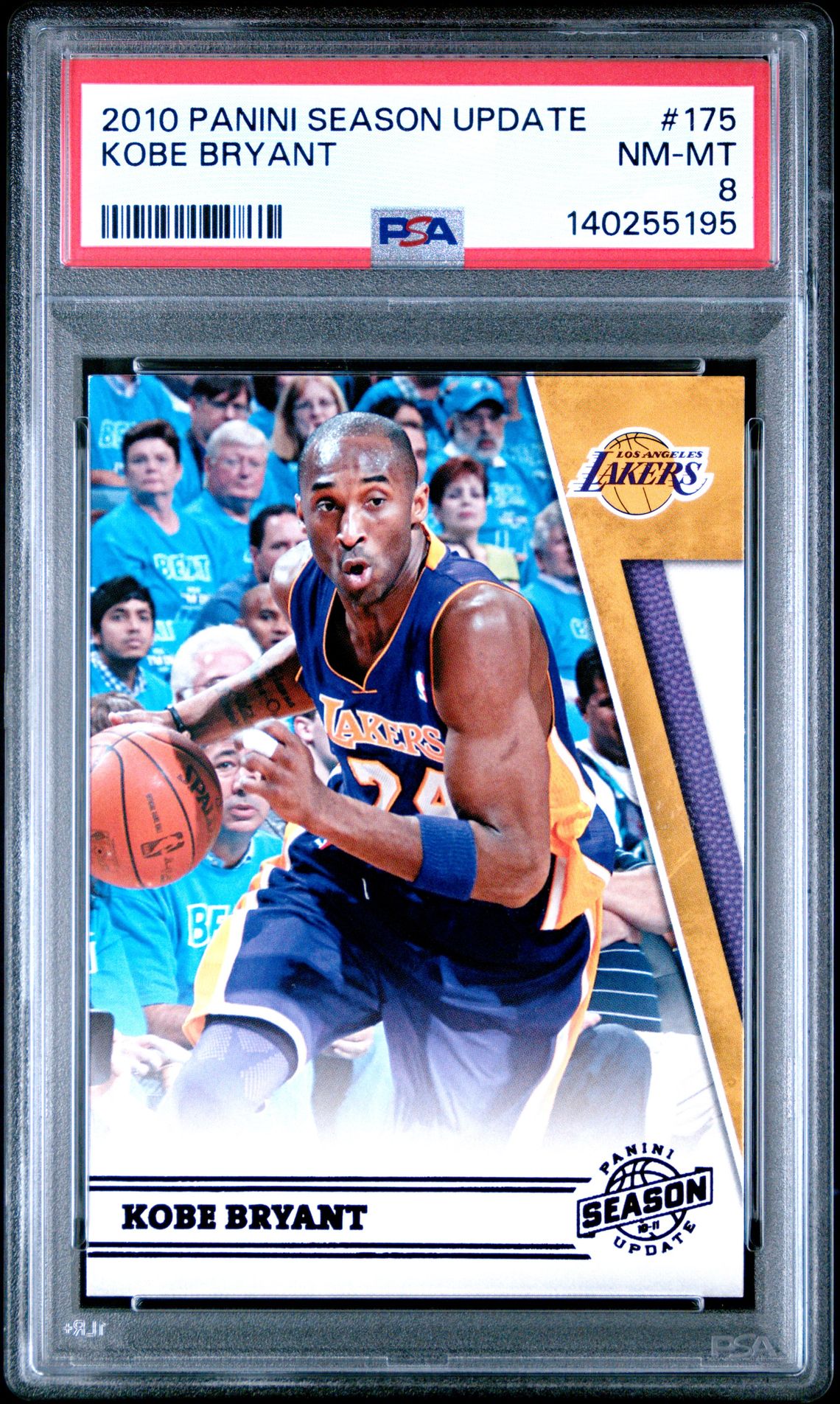 2010 Panini Season Update Kobe Bryant #175 Nm-Mt 8 front