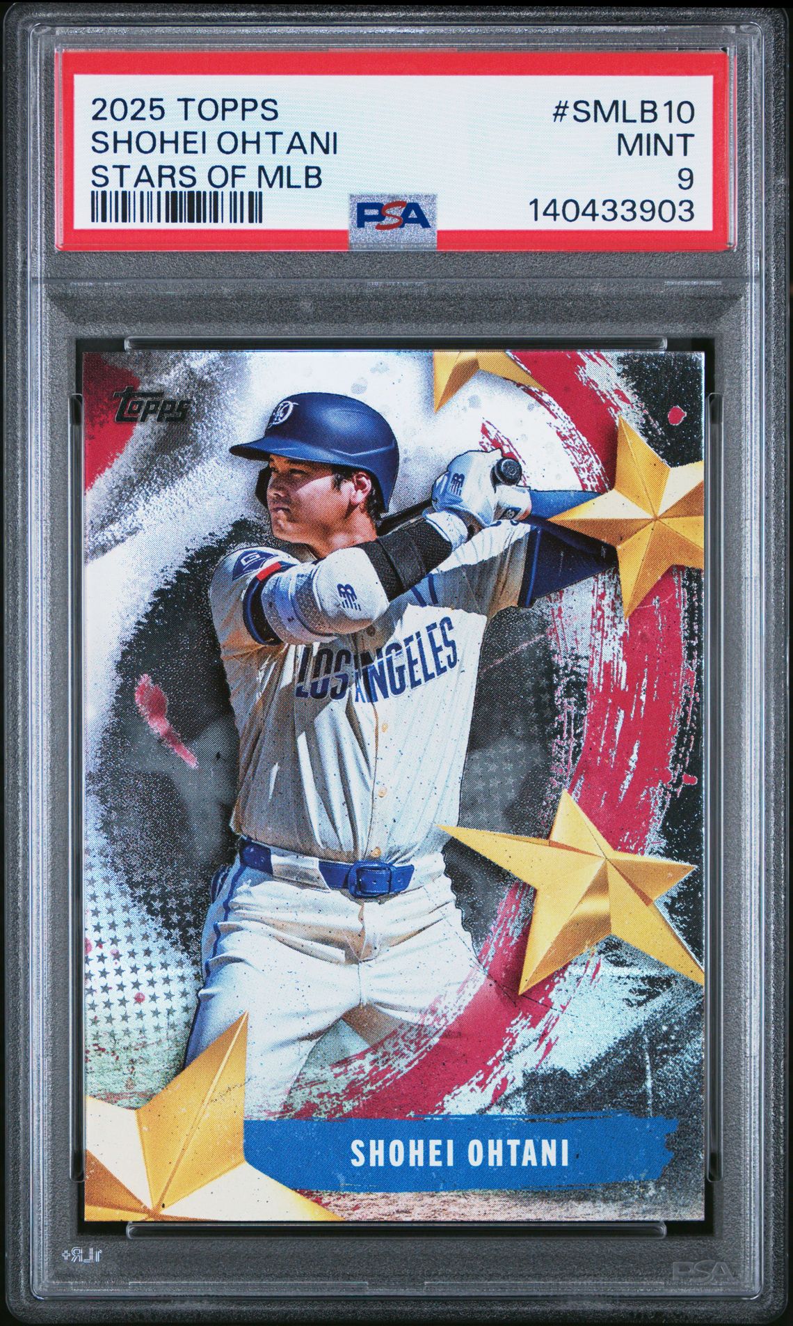 2025 Topps Stars Of Mlb Shohei Ohtani #Smlb10 Mint 9 front