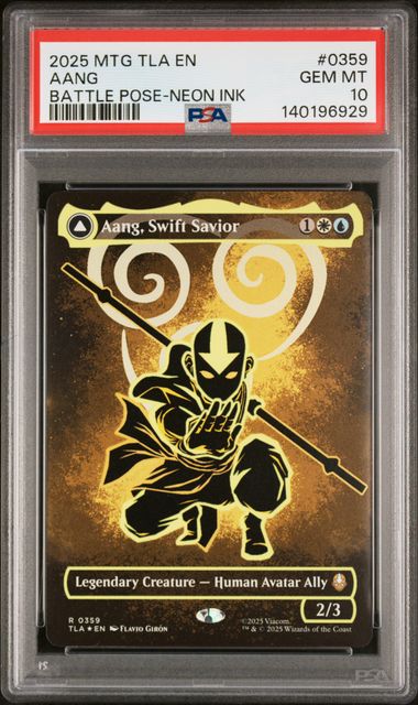 2025 MTG MAGIC THE GATHERING AVATAR: THE LAST AIRBENDER Foil #0359 Aang front
