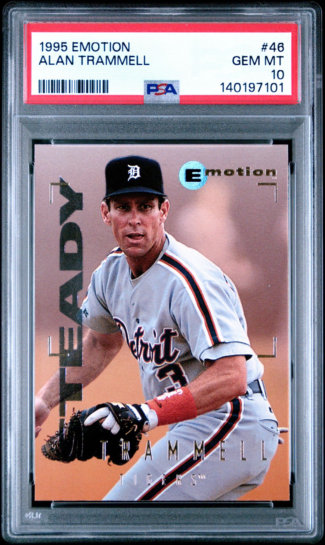 1995 EMOTION #46 Alan Trammell front