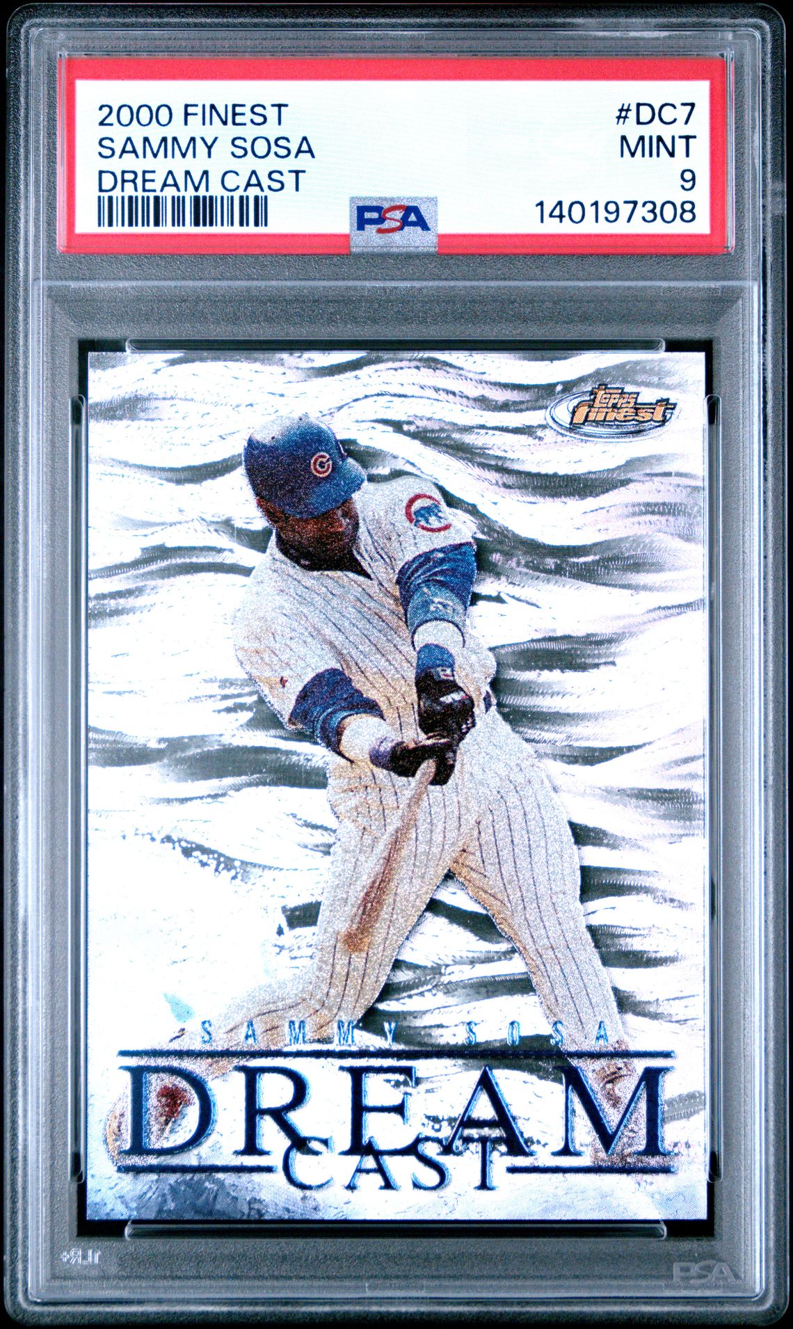 2000 Finest FINEST DREAM CAST #DC7 Sammy Sosa front