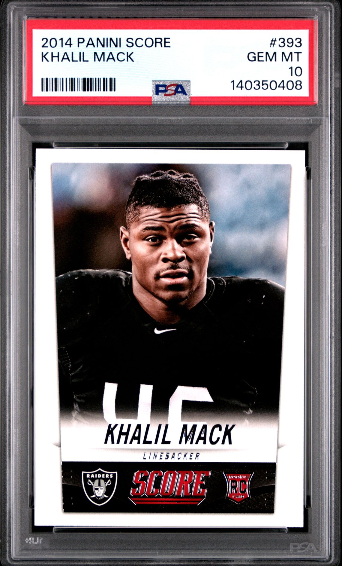 2014 Panini PANINI SCORE #393 Khalil Mack front