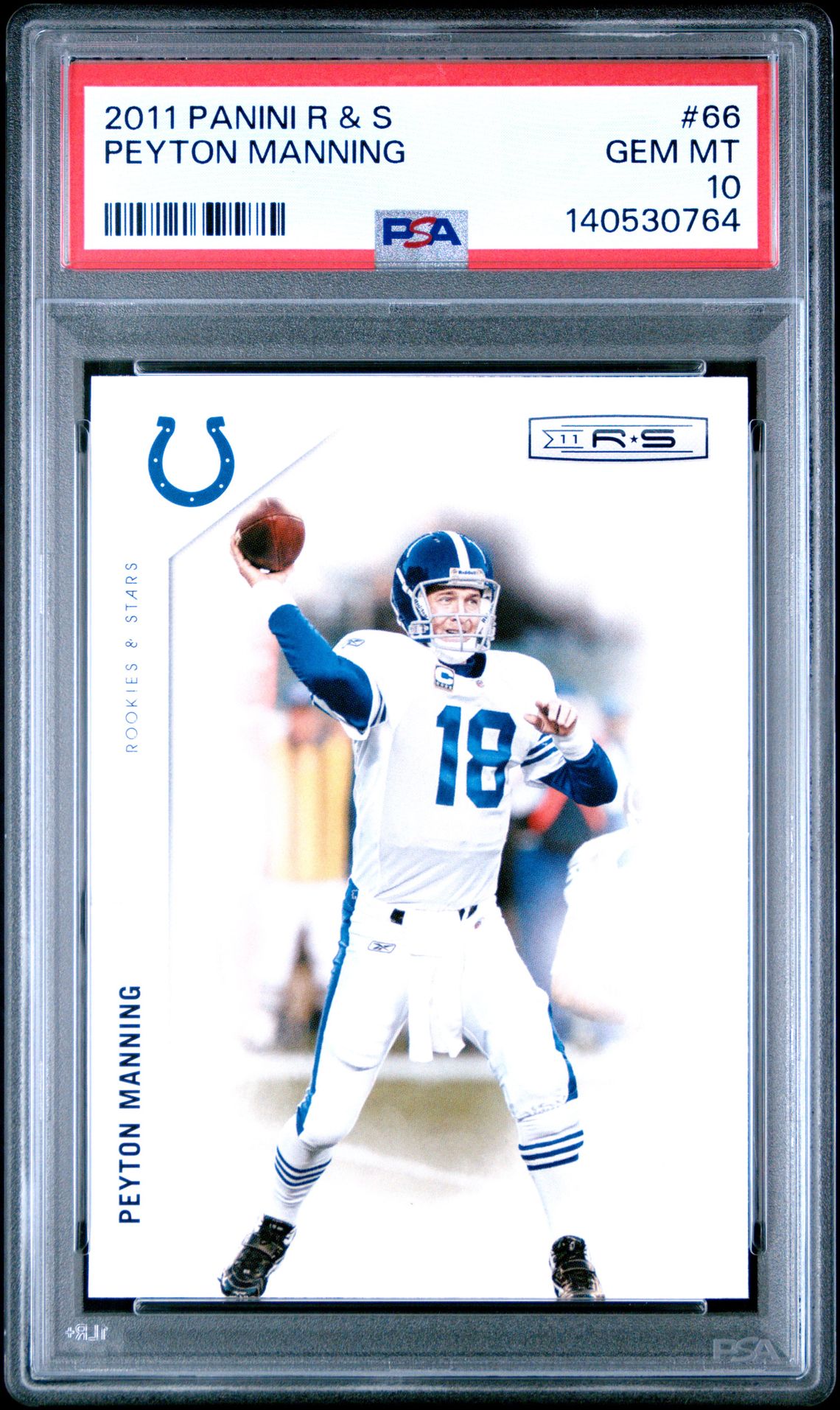 2011 Panini PANINI ROOKIES & STARS #66 Peyton Manning front