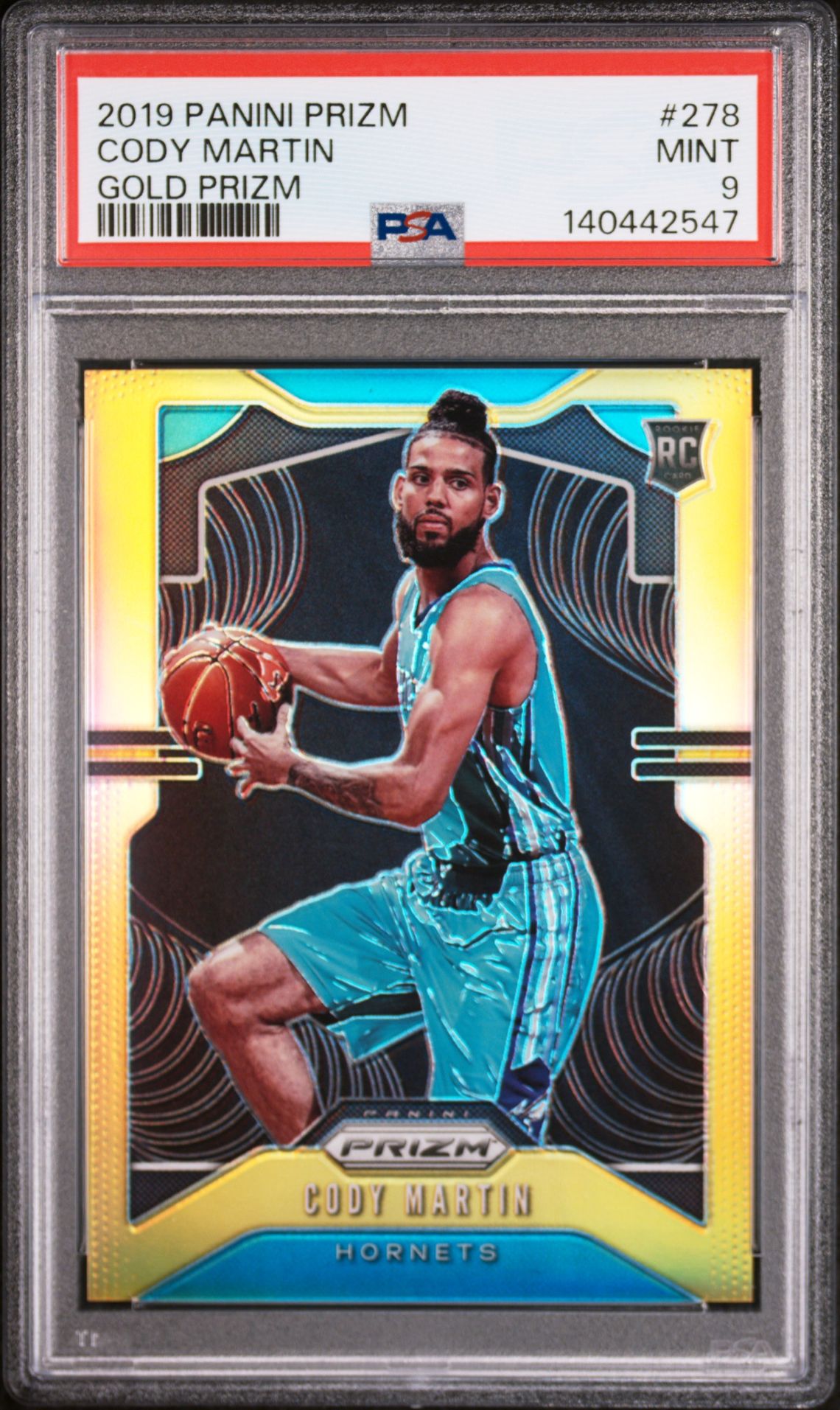 2019 Panini PANINI PRIZM GOLD PRIZM #278 Cody Martin front
