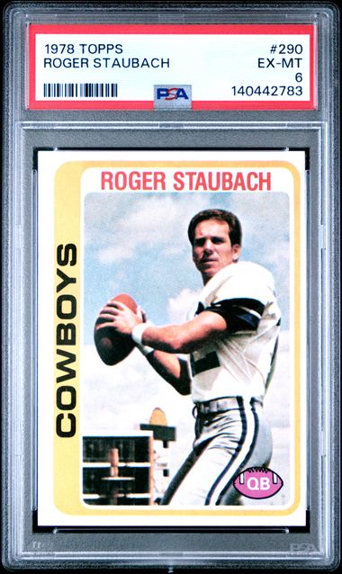 1978 Topps #290 Roger Staubach front