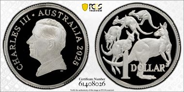 2025 $1 Silver PR69DCAM