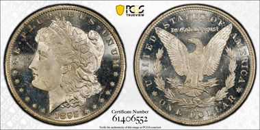 1892-CC $1 MS64+ DMPL