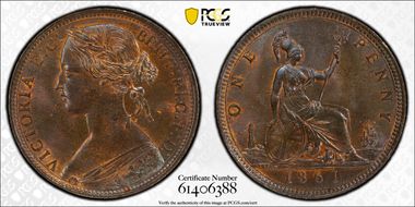 1861 1D S-3954 6/G w/o L.C. WYON 16L w/o LCW w/o Rocks(l) TB/TB MS65BN