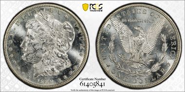 1889-S $1 MS62