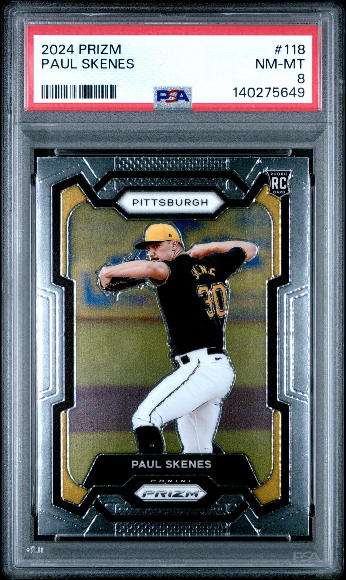 2024 Panini PANINI PRIZM #118 Paul Skenes front