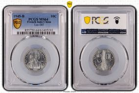 1945-B 10C Lec-187 MS64