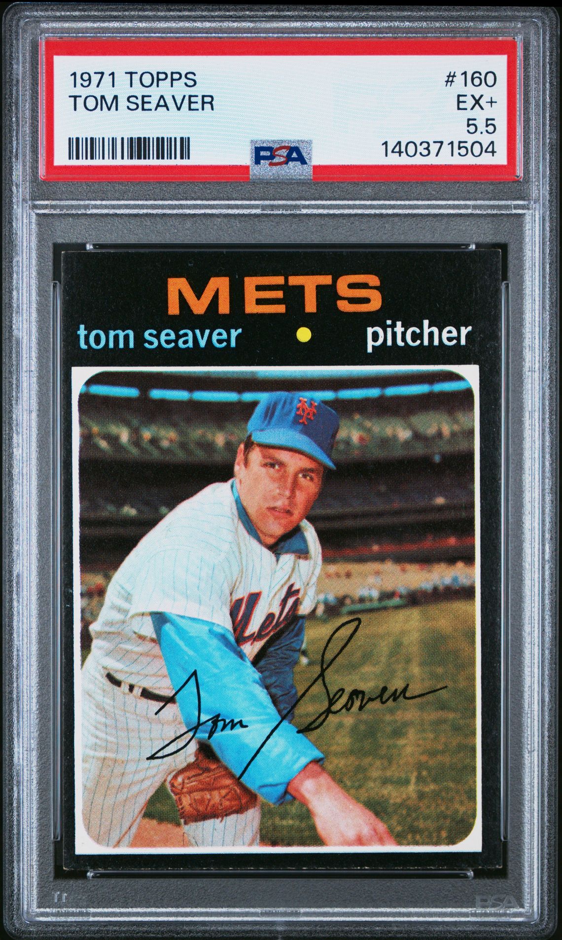 1971 Topps TOPPS #160 Tom Seaver front