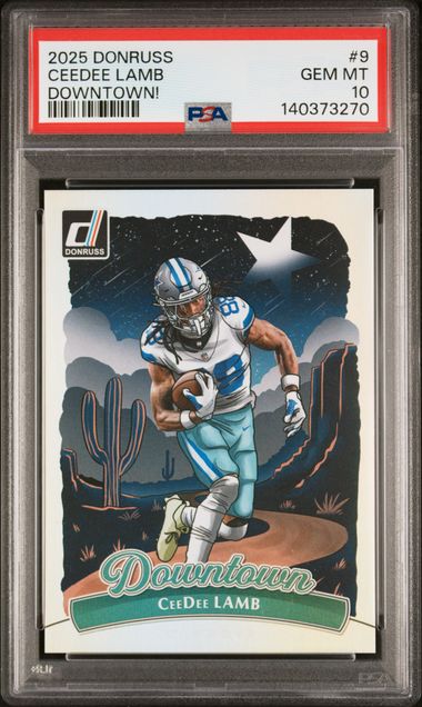 2025 Panini Donruss #9 Ceedee Lamb front