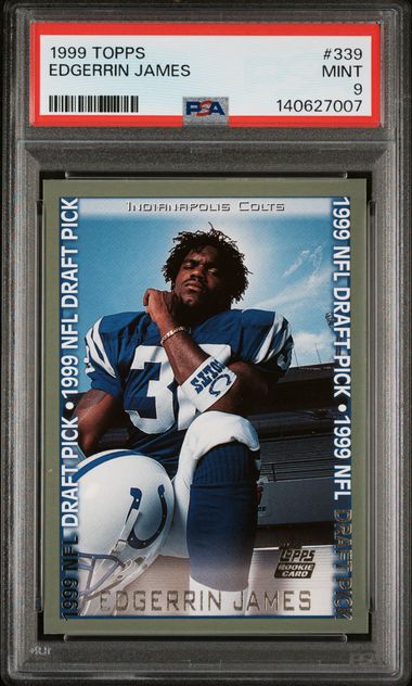 1999 Topps #339 Edgerrin James front