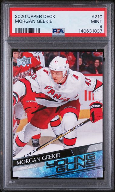 2020 Upper Deck Young Guns #210 Morgan Geekie front