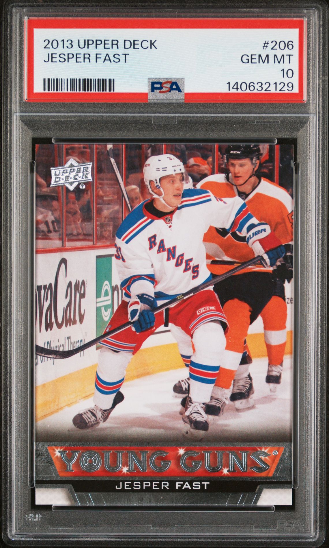 2013 Upper Deck UPPER DECK #206 Jesper Fast front