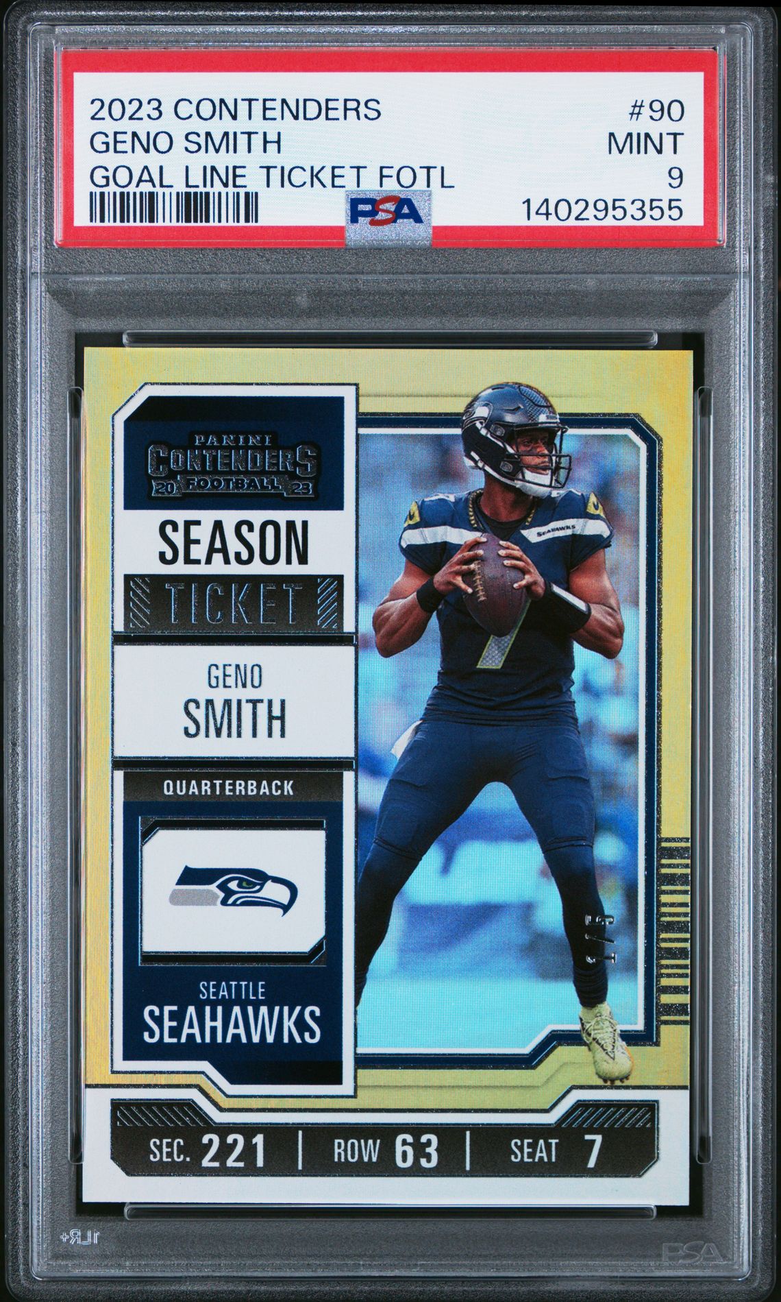 2023 Panini Panini Contenders #90 Geno Smith front