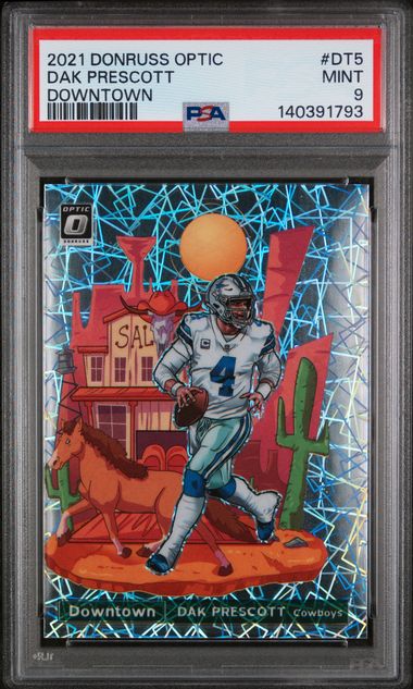 2021 Panini Donruss Optic DOWNTOWN #DT-5 Dak Prescott front