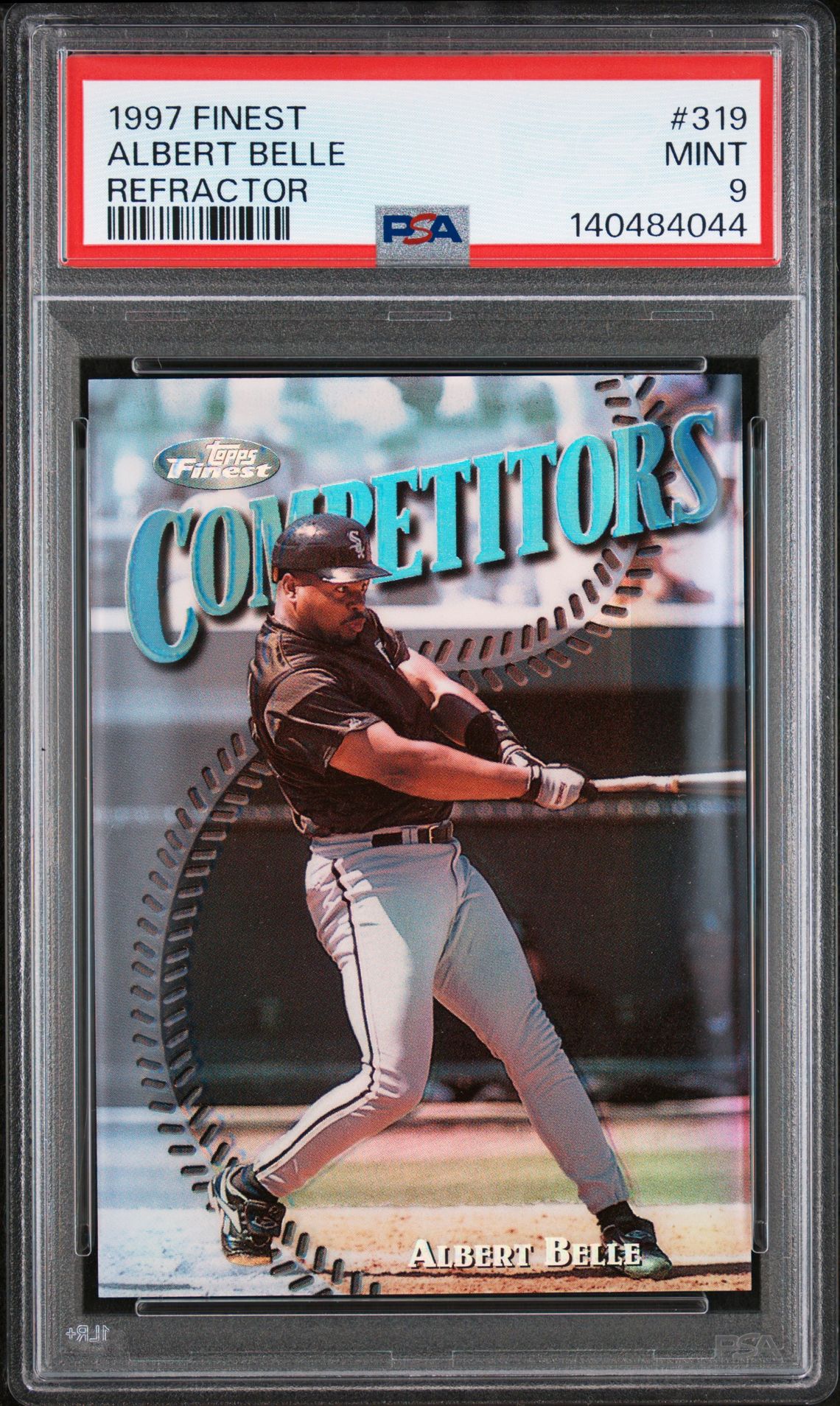 1997 Finest FINEST REFRACTOR #319 Albert Belle front