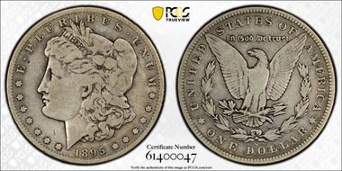 1895-S $1 VG10