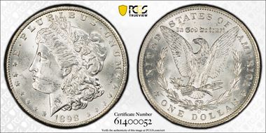 1898-O $1 MS63
