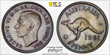 1951 (m) 1D MS63BN