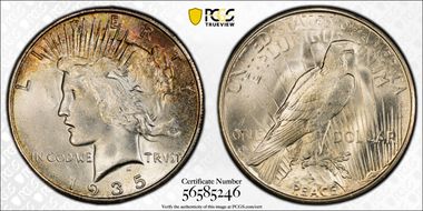 1935-S $1 MS66